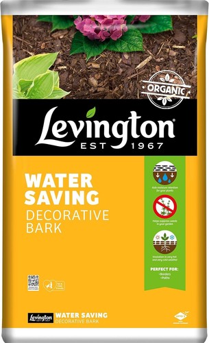Water saving decorative bark - water,